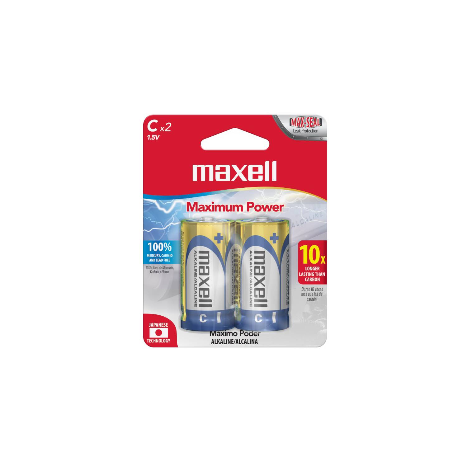 Batería alcalina de 9V marca Maxell – Do it Center