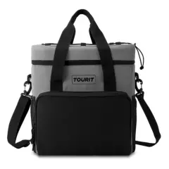 TOURIT - Tourit Cooler Bag refrigerador aislado portátil de 24L -Gris