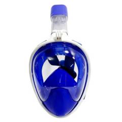 SPORTIME - Mascara Buceo Snorkel Fullface Gopro Azul L XL