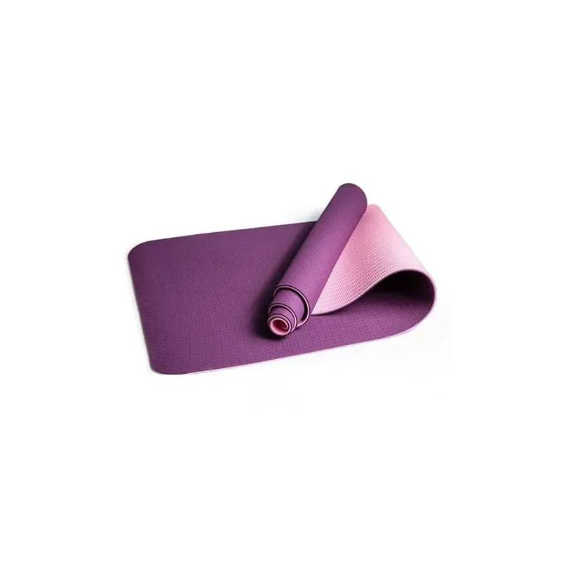 CRUSEC - Mat Alfombra De Yoga Tpe 6mm Doble Color Eco-friendly