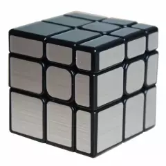 QIYI - 3x3x3 Cubo Mirror Plateado Qiyi Rubik Colección