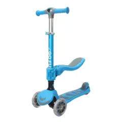 GO FUN - Scooter Infantil 2 en 1 GO FUN Azul