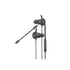 3DFX - Audífono Gamer In-Ear Con Micrófono Desmontable Negro….