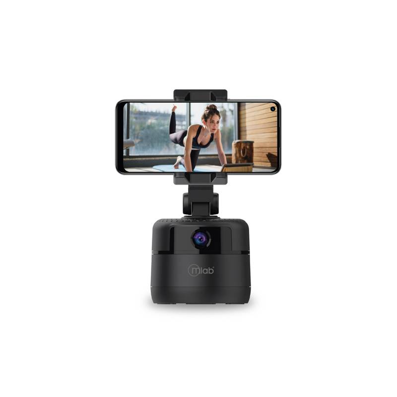 MLAB - Webcam 360 Tracking Con Microfono 2K Tripode