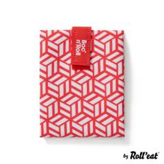 ROLL EAT - Envoltorio Reutilizable Boc’n’roll Tiles  Red
