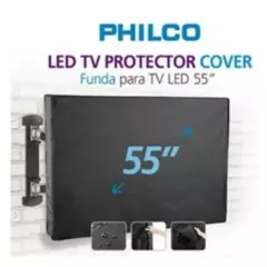 PHILCO - FUNDA PARA TV IMPERMEABLE 55” CON CIERRE