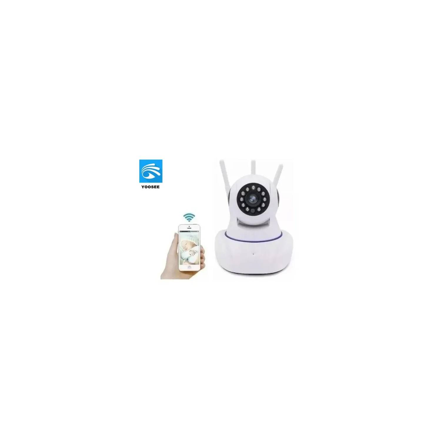 GENERICO Pack X2 Camara Ip Vigilancia Exterior Seguridad Wifi Yoosee