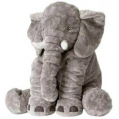 GENERICO - Peluche almohada de elefante cojin plush
