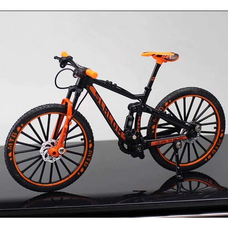 MTB-T001-R - Bicicleta Montaña Adulto Negro/Naranja