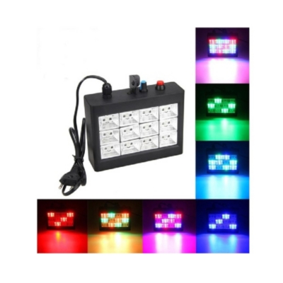 Luz Estroboscopica 18 Led – Rgb Tipo Flash – Ritmica – IlumiCl