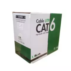 ULINK - CABLE UTP CAT6, 23 AWG, CCA, 305 MTS.