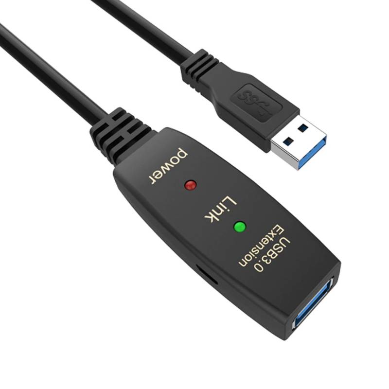 GENERICO - CABLE ACTIVO USB 3.0 A-A 5 METROS M/H