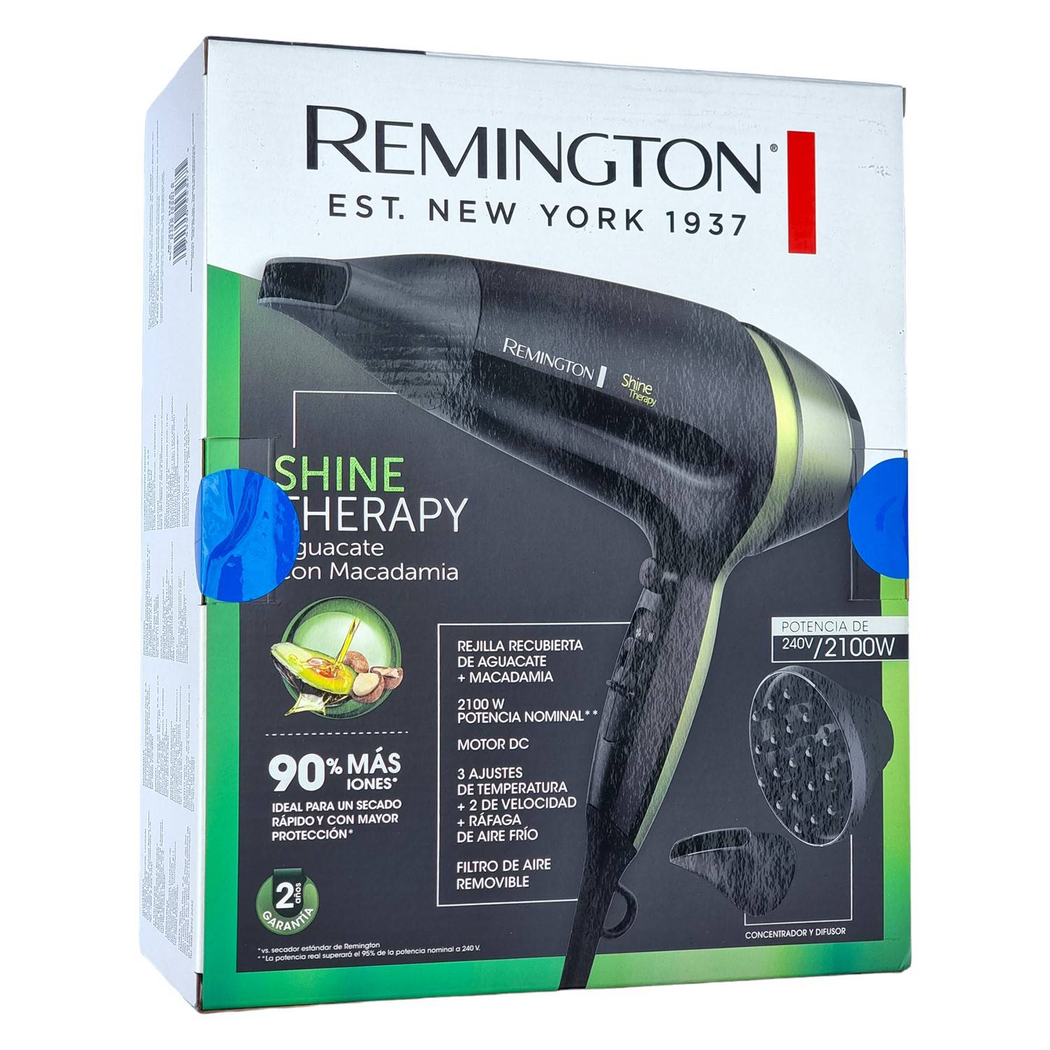 Secador Remington Power Shine – Remington Nicaragua