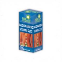 AURA VITALIS - Calcio Magnesio Vitaminas C+D3 100 Caps