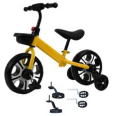 GENERICO - Bicicleta de niños para balance 3 en 1 Amarilla