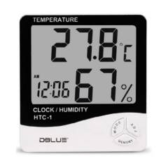 DBLUE - Reloj digital Dblue Termohigrometro Humedad