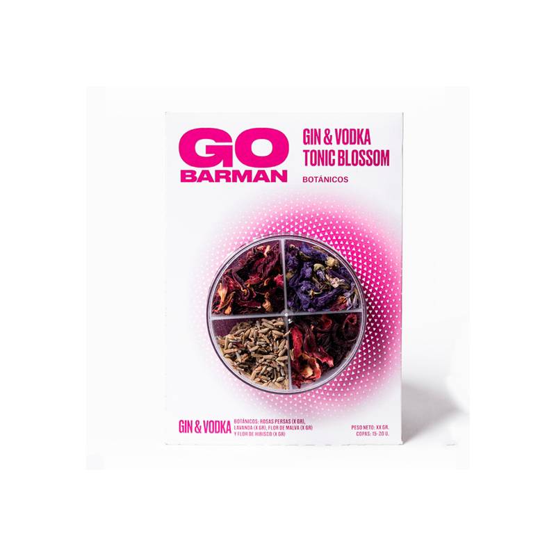 GO BARMAN - Mix de Botánicos Gin Tonic Pink – Go Barman GO BARMAN