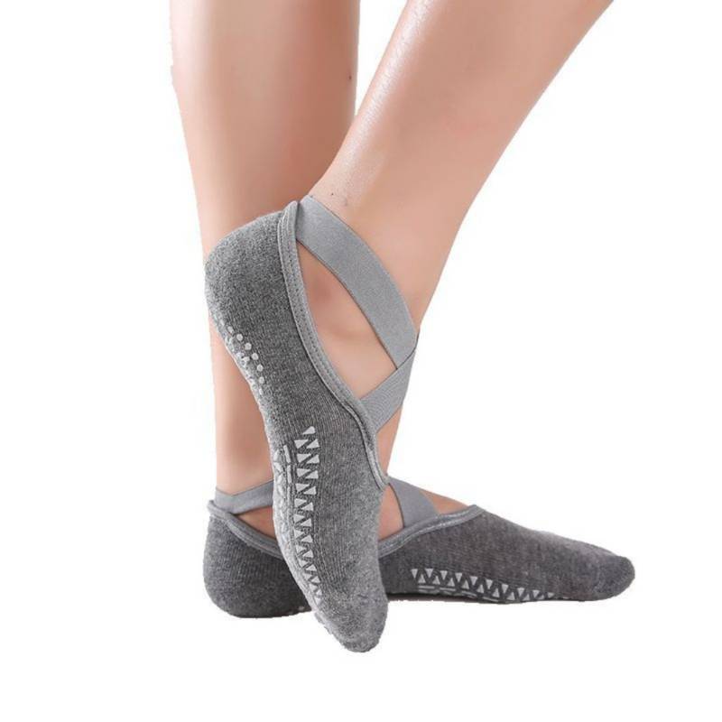 gris tarifa frágil GENERICO Pack 2 Pares de Calcetines Para Yoga Antideslizantes - Mujer |  falabella.com