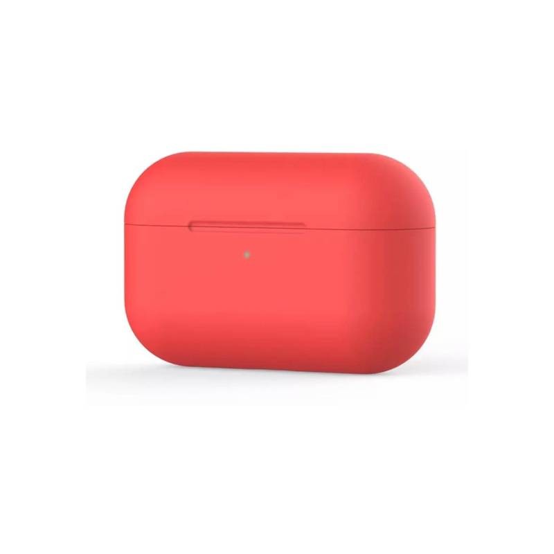 GENERICO Carcasa Funda Silicona Para AirPods Pro Rojo