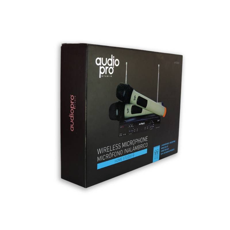 JOICO Kit De 2 Micrófonos Inalámbricos Karaoke Audiopro