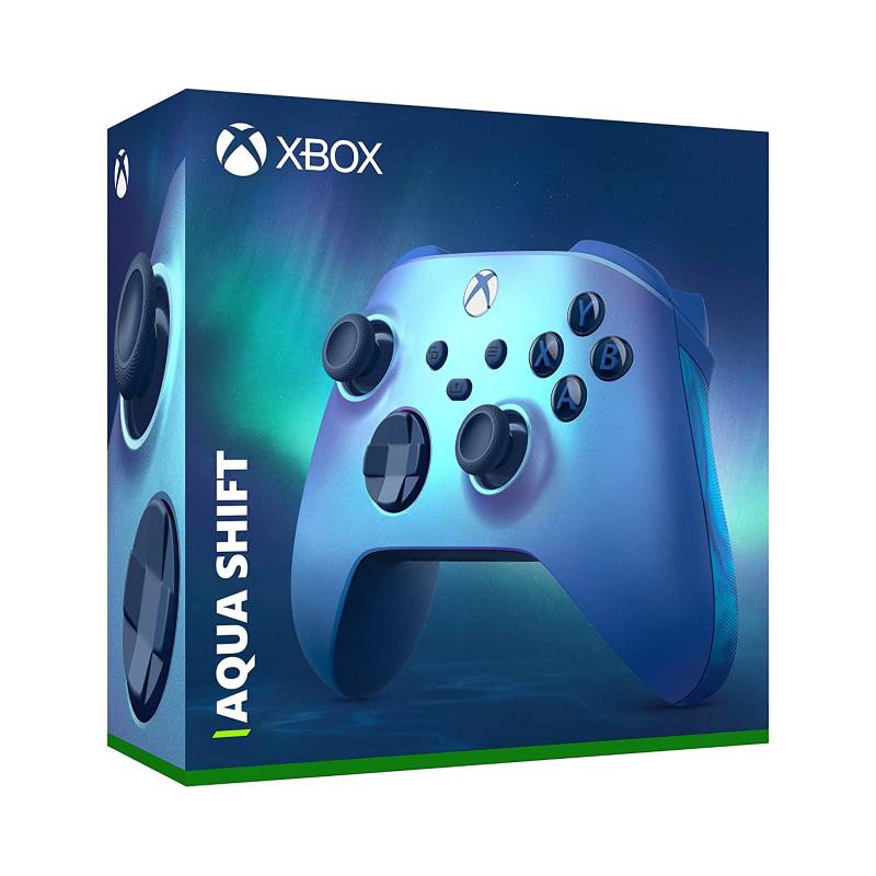 MICROSOFT - Control Xbox One - Edición Especial Aqua Shift - Sniper