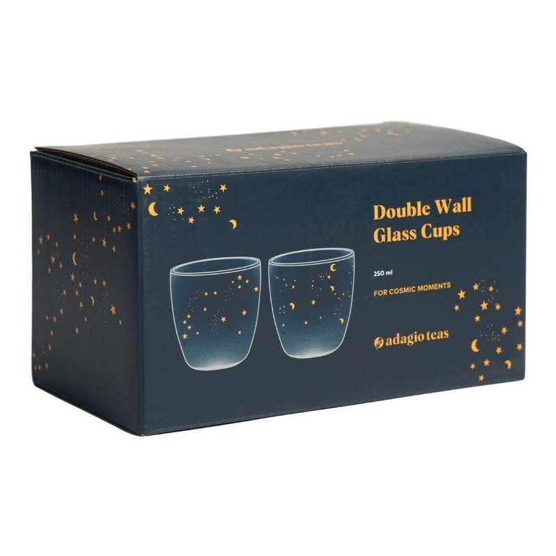 Set de vasos doble vidrio iridescent – Adagio Teas