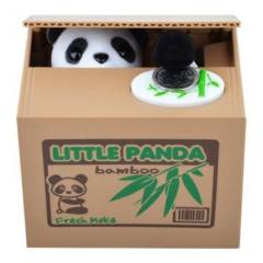 GENERICO - Alcancia Panda Roba Monedas A Pilas Mischief Saving Box