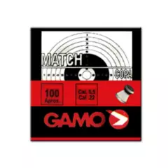 GAMO - Postones Gamo 5.5 match caja 100 Uds