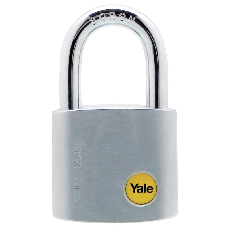 YALE - Candado Profesional Yale Y120 – 40mm cromado