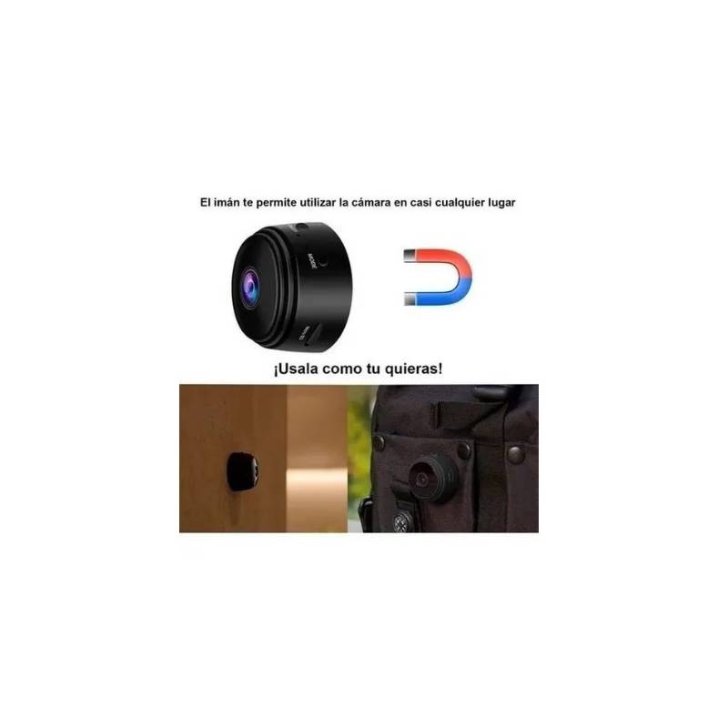 GENERICO Micro Cámara De Seguridad A9 Magnética Espía Ip Wifi