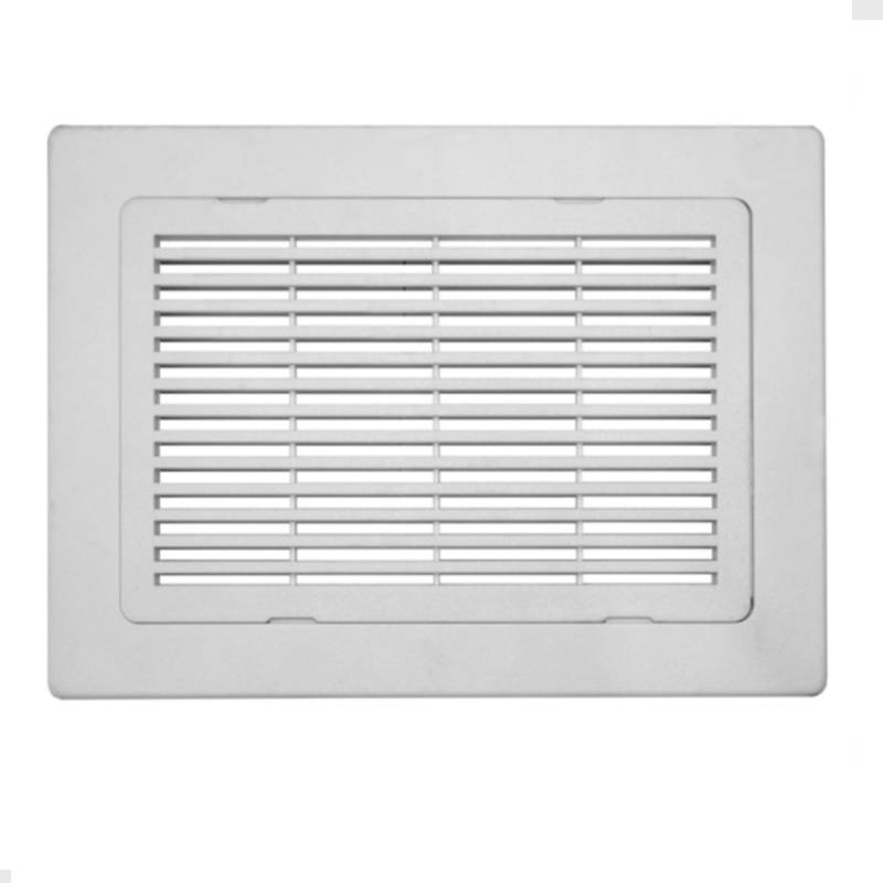 DVP Celosía Ventilación PVC Plana 30x30 cm Blanco 1un DVP