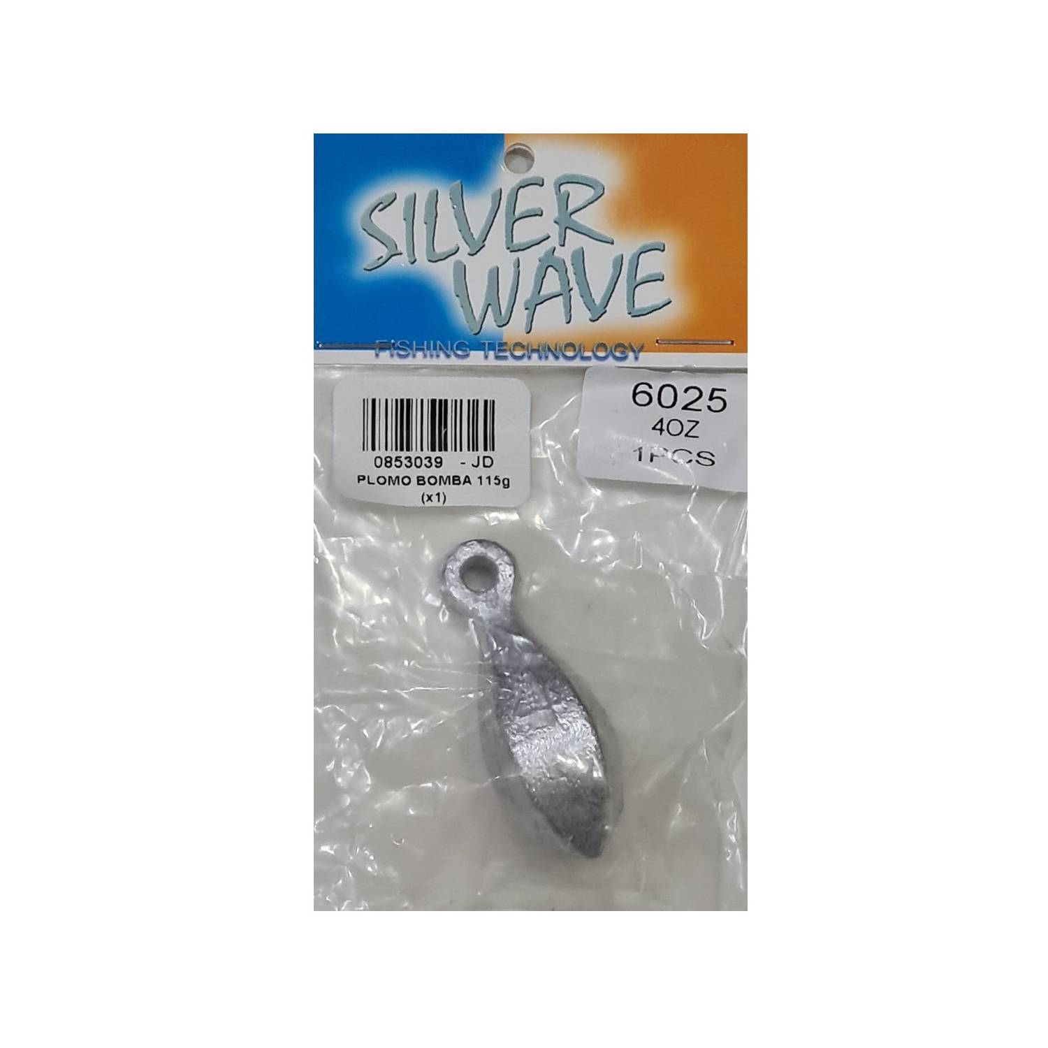 SILVERWAVE Plomo De Pesca Forma Lagrima 30 Grs 2 Unidades