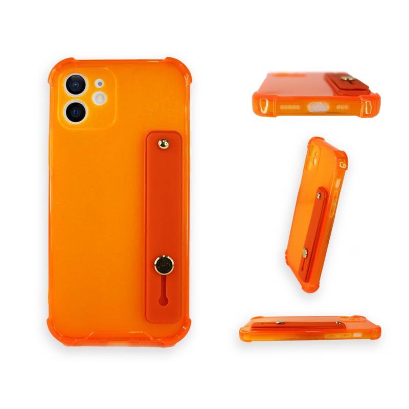 Case Carcasa Silicona para iPhone 12 / 12 Pro Naranja