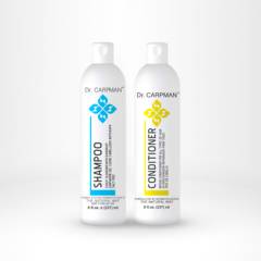 DR CARPMAN - Shampoo anticaspa limpiador y Acondicionador reparador antifrizz