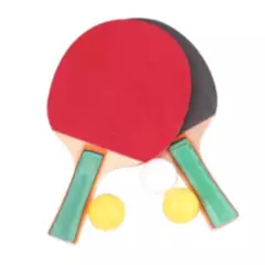 AK SPORT - Paletas De Ping Pong Ak Sport  Tres Pelotas