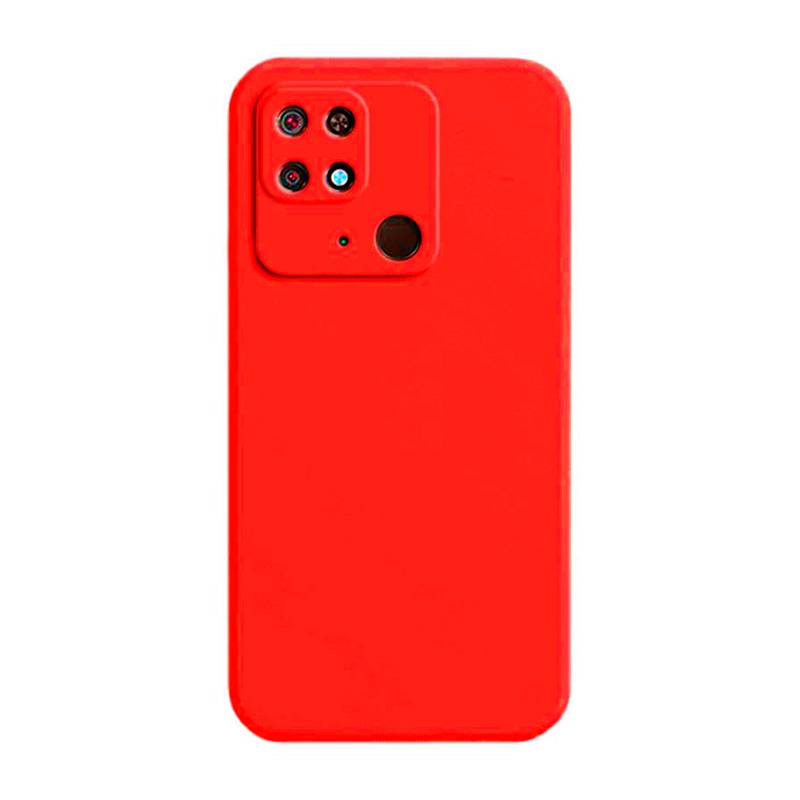 JOICO Carcasa Para Xiaomi Redmi 10c Goma Rojo