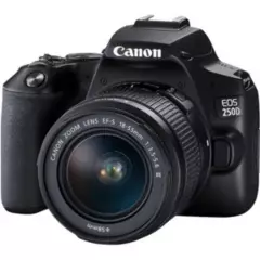 CANON - Canon EOS 250D DSLR Cámara Con EF-S 18-55mm f35-56 III Lente -Negro