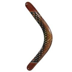 RANGS BOOMERANGS - Boomerang tradicional Pelikan madera 84grs pintado a mano