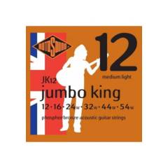 ROTOSOUND - Set Guitarra Electroacústica Jk12 (Jumbo King) ROTOSOUND