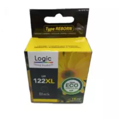 GTC - Tinta compatible con HP 122 XL Negro para 300 Copias HP122
