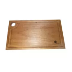 GENERICO - Tabla para picar de madera nativa 40x22cm