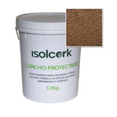 ISOLCORK - Revestimiento Corcho Proyectado 12 kg Natural