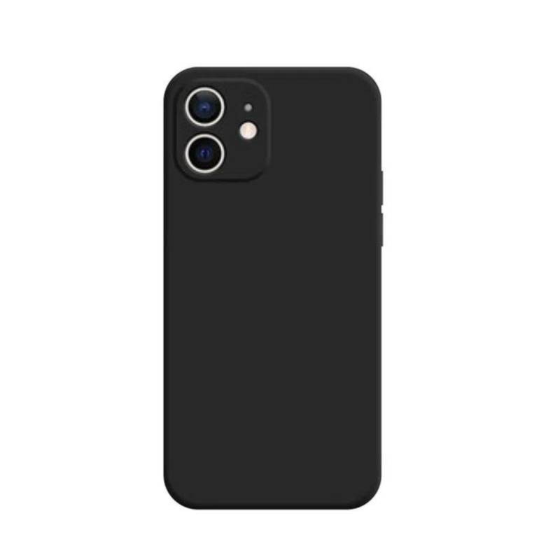 GENERICO Carcasa compatible con iPhone 11 Negro Silicona