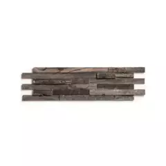 GENERICO - 1m2 Revestimiento de madera sustentable Reviste Paine tablilla relieve