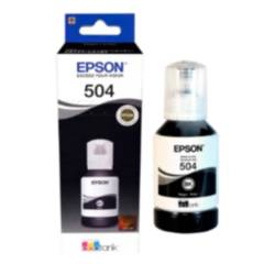 EPSON - Botella de tinta Epson 504 / T504120 Negro