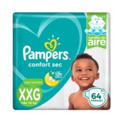 PAMPERS - Pañal Pampers Confort Sec XXG-64 pañales