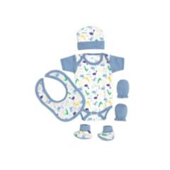 BABY MINK - Ajuar 5 piezas para recién nacido complet set