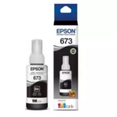 EPSON - Botella de tinta Epson 673 / T673120 Negro