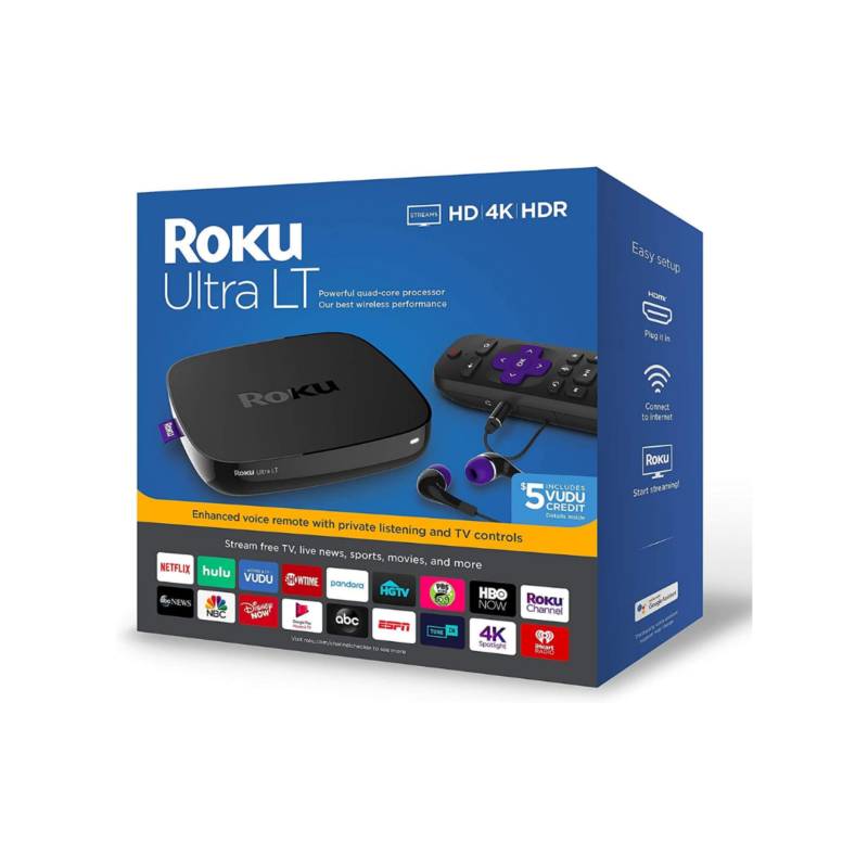 ROKU - Roku Ultra LT  HD/4K/ HDR  Reproductor Streaming