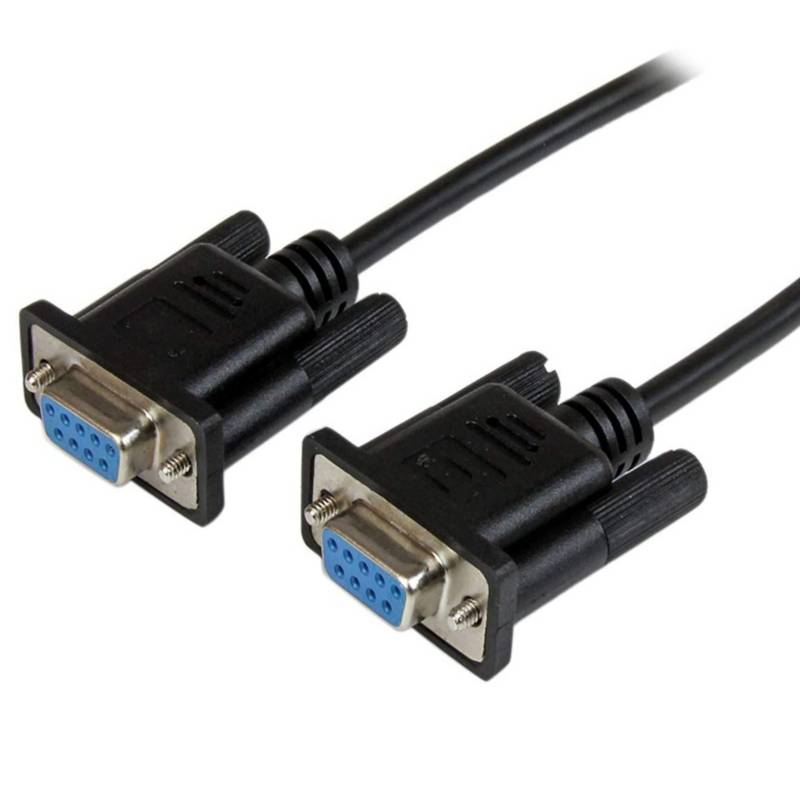GENERICO - CABLE SERIAL RS232 DB9 HEMBRA/HEMBRA 1.5 MTS